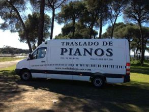 Transportes Rabanal vehículo de traslado de pianos